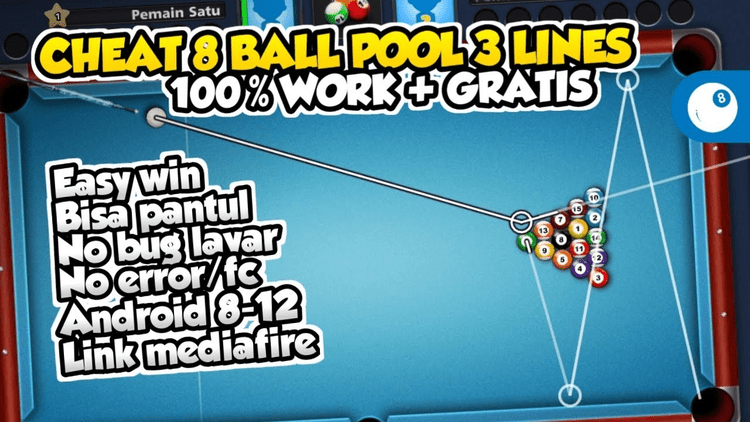 8 Ball Pool Mod Apk Garis Panjang 5.14 3 Link Download Android