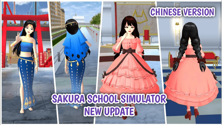 Fitur Sakura School Simulator versi China apk